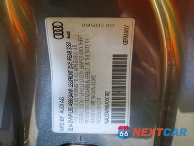 Zdjęcie 12 z 12 samochodu: 2014 AUDI A5 PREMIUM VIN:WAUCFAFR8EA050182 - miniatura