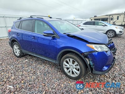 Czwarte zdjęcie samochodu z boku: 2015 TOYOTA RAV4 LIMITED VIN:2T3DFREV2FW254564 - miniatura