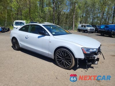 Czwarte zdjęcie samochodu z boku: 2017 AUDI A5 SPORT VIN:WAUD2AFR2HA001533 - miniatura