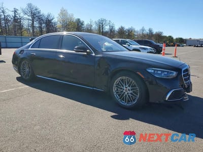 Czwarte zdjęcie samochodu z boku: 2023 MERCEDES-BENZ S 580 4MATIC VIN:W1K6G7GB3PA205635 - miniatura