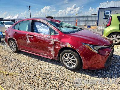 Czwarte zdjęcie samochodu z boku: 2022 TOYOTA COROLLA LE VIN:JTDEAMDE8NJ061419 - miniatura