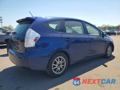 Trzecie zdjęcie samochodu z tyłu: 2012 TOYOTA PRIUS V TWO VIN:JTDZN3EU0C3141224 - miniatura
