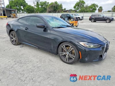 Czwarte zdjęcie samochodu z boku: 2021 BMW 430XI VIN:WBA73AP00MCG98518 - miniatura