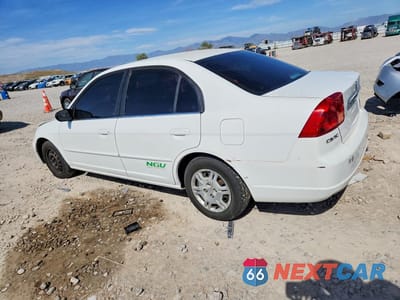 Drugie zdjęcie samochodu z przodu: 2002 HONDA CIVIC GX VIN:1HGEN26532L000518 - miniatura