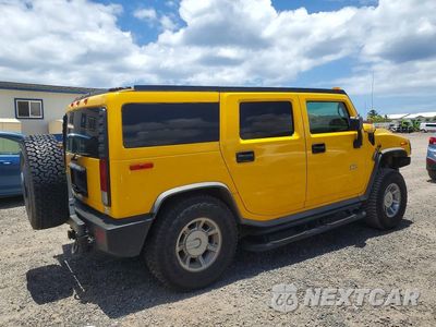 Trzecie zdjęcie samochodu z tyłu: 2005 HUMMER H2 VIN:5GRGN23U65H129183 - miniatura