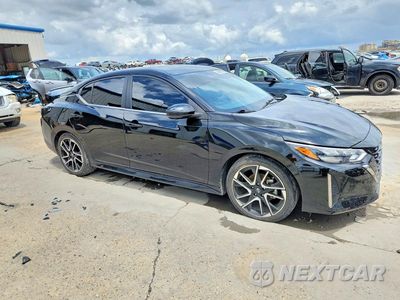 Czwarte zdjęcie samochodu z boku: 2024 NISSAN SENTRA SR VIN:3N1AB8DV4RY345170 - miniatura
