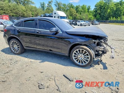 Czwarte zdjęcie samochodu z boku: 2022 MERCEDES-BENZ GLC COUPE 300 4MATIC VIN:W1N0J8EBXNG035903 - miniatura