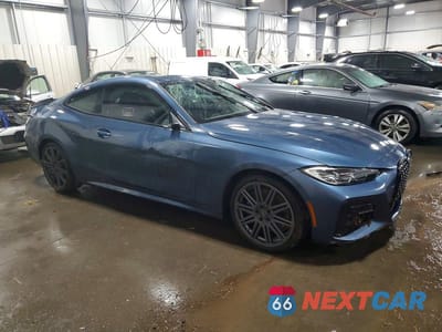Czwarte zdjęcie samochodu z boku: 2021 BMW M440XI VIN:WBA13AR01MCG34569 - miniatura