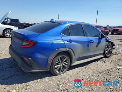 Trzecie zdjęcie samochodu z tyłu: 2023 SUBARU WRX VIN:JF1VBAB64P8814385 - miniatura