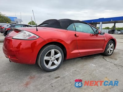 Trzecie zdjęcie samochodu z tyłu: 2008 MITSUBISHI ECLIPSE SPYDER GS VIN:4A3AL25F08E037503 - miniatura