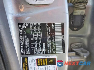 Zdjęcie 13 z 13 samochodu: 2016 MERCEDES-BENZ GLE 350 4MATIC VIN:4JGDA5HB6GA776019 - miniatura