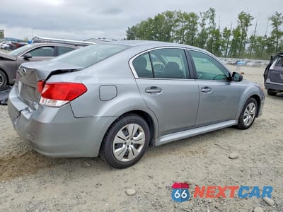Trzecie zdjęcie samochodu z tyłu: 2011 SUBARU LEGACY 2.5I VIN:4S3BMBA61B3218719 - miniatura