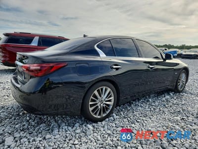 Trzecie zdjęcie samochodu z tyłu: 2020 INFINITI Q50 3.0T LUXE VIN:JN1EV7AR3LM250877 - miniatura