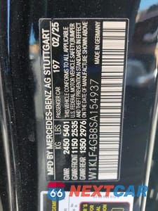 Zdjęcie 13 z 13 samochodu: 2025 MERCEDES-BENZ E 350 VIN:W1KLF4GB8SA154937 - miniatura