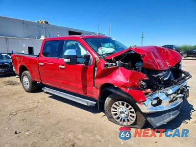 Czwarte zdjęcie samochodu z boku: 2021 FORD F250 SUPER DUTY VIN:1FT7W2BNXMEE05552 - miniatura