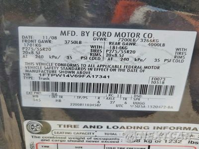 Zdjęcie 13 z 13 samochodu: 2009 FORD F150 SUPERCREW VIN:1FTPW14V69FA17341 - miniatura