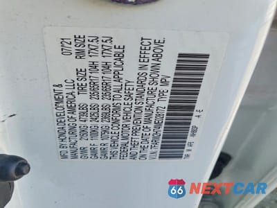 Zdjęcie 14 z 14 samochodu: 2021 HONDA CR-V SE VIN:7FARW2H74ME028172 - miniatura