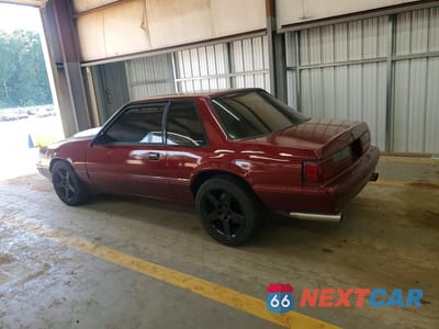 Drugie zdjęcie samochodu z przodu: 1993 FORD MUSTANG LX VIN:1FACP40M8PF188783 - miniatura