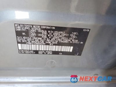Zdjęcie 12 z 12 samochodu: 2008 TOYOTA RAV4 LIMITED VIN:JTMBK31V286042399 - miniatura