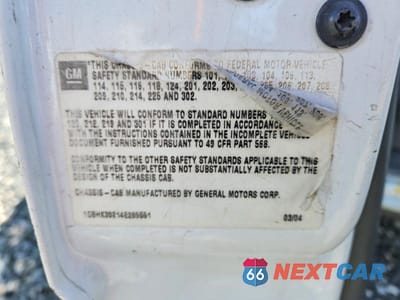 Zdjęcie 12 z 12 samochodu: 2004 CHEVROLET SILVERADO K3500 VIN:1GBHK39214E285551 - miniatura