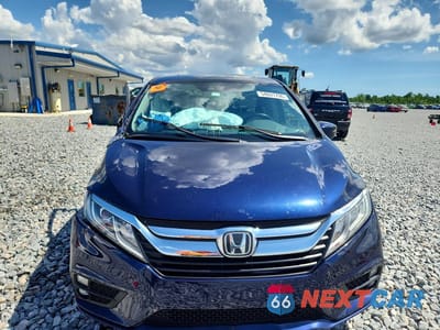 Piąte zdjęcie samochodu w środku: 2019 HONDA ODYSSEY EXL VIN:5FNRL6H77KB080436 - miniatura