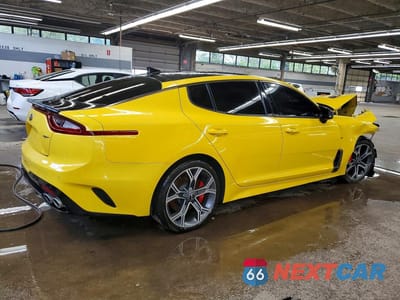 Trzecie zdjęcie samochodu z tyłu: 2018 KIA STINGER GT VIN:KNAE35LCXJ6020333 - miniatura