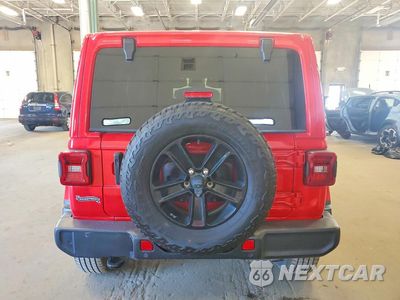 Zdjęcie 6 z 12 samochodu: 2021 JEEP WRANGLER UNLIMITED SAHARA VIN:1C4HJXEN6MW736540 - miniatura