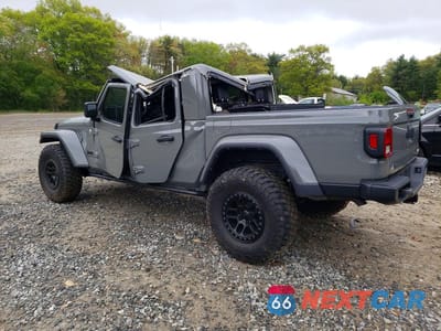 Drugie zdjęcie samochodu z przodu: 2021 JEEP GLADIATOR OVERLAND VIN:1C6HJTFG2ML604585 - miniatura