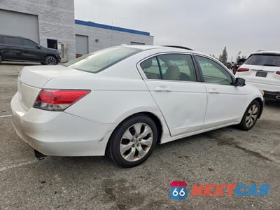Trzecie zdjęcie samochodu z tyłu: 2008 HONDA ACCORD EXL VIN:JHMCP26828C075700 - miniatura