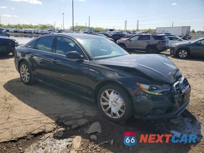 Czwarte zdjęcie samochodu z boku: 2015 AUDI A6 PREMIUM PLUS VIN:WAUFGAFC0FN018276 - miniatura