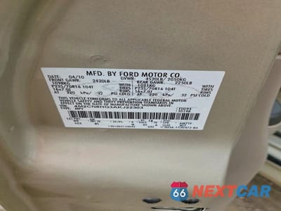 Zdjęcie 13 z 13 samochodu: 2010 MERCURY MARINER PREMIER VIN:4M2CN8HG3AKJ22303 - miniatura