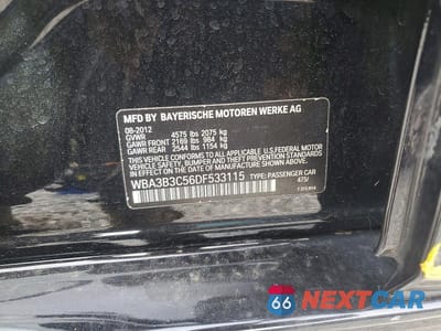 Zdjęcie 12 z 12 samochodu: 2013 BMW 328 XI VIN:WBA3B3C56DF533115 - miniatura