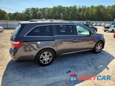 Trzecie zdjęcie samochodu z tyłu: 2012 HONDA ODYSSEY EXL VIN:5FNRL5H66CB133100 - miniatura