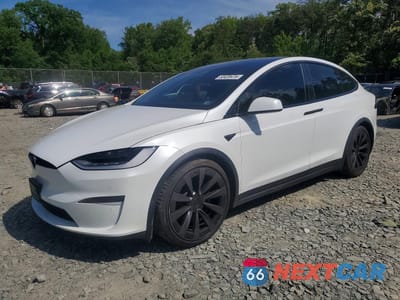 2022 TESLA MODEL X 7SAXCBE65NF343588 - główne zdjęcie licytacji z USA - miniatura