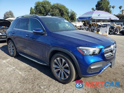 Czwarte zdjęcie samochodu z boku: 2020 MERCEDES-BENZ GLE 350 4MATIC VIN:4JGFB4KE2LA150674 - miniatura