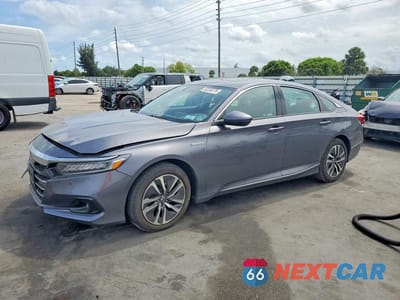 2022 HONDA ACCORD HYBRID EXL 1HGCV3F50NA031528 - główne zdjęcie licytacji z USA - miniatura