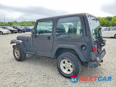 Drugie zdjęcie samochodu z przodu: 2000 JEEP WRANGLER / TJ SPORT VIN:1J4FA49S2YP754758 - miniatura