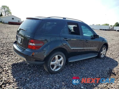 Trzecie zdjęcie samochodu z tyłu: 2007 MERCEDES-BENZ ML 350 VIN:4JGBB86E97A263012 - miniatura