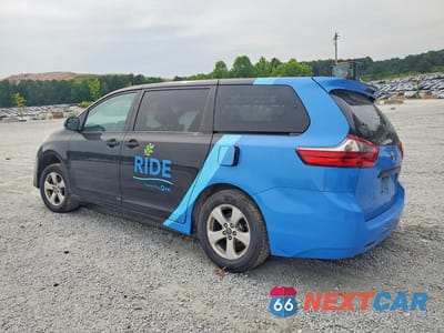 Drugie zdjęcie samochodu z przodu: 2020 TOYOTA SIENNA L VIN:5TDZZ3DCXLS086440 - miniatura