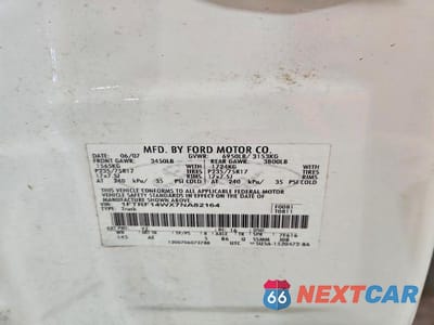 Zdjęcie 12 z 12 samochodu: 2007 FORD F-150 * R & D * PRI FLEET * VIN:1FTRF14WX7NA82164 - miniatura