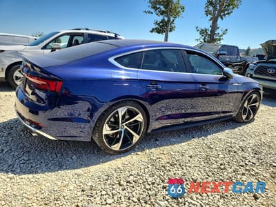 Trzecie zdjęcie samochodu z tyłu: 2019 AUDI S5 PRESTIGE VIN:WAUC4CF56KA074572 - miniatura