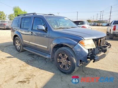 Czwarte zdjęcie samochodu z boku: 2008 NISSAN PATHFINDER S VIN:5N1AR18U88C623587 - miniatura