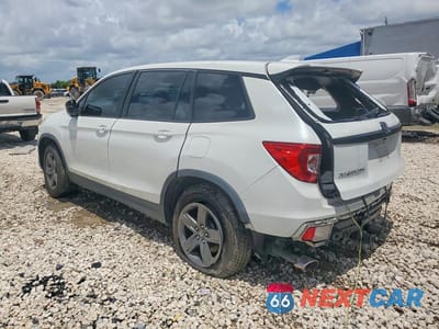 Drugie zdjęcie samochodu z przodu: 2020 HONDA PASSPORT EXL VIN:5FNYF7H59LB003317 - miniatura