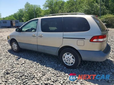 Drugie zdjęcie samochodu z przodu: 2002 TOYOTA SIENNA VIN:4T3ZF19C02U489801 - miniatura