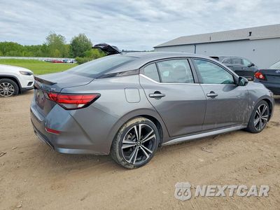 Trzecie zdjęcie samochodu z tyłu: 2020 NISSAN SENTRA SR VIN:3N1AB8DV2LY219879 - miniatura