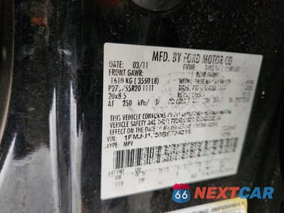 Zdjęcie 13 z 13 samochodu: 2011 FORD EXPEDITION XLT VIN:1FMJU1J50BEF34819 - miniatura
