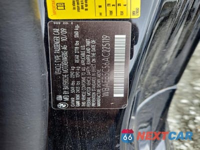 Zdjęcie 12 z 12 samochodu: 2010 BMW 650 I VIN:WBAEB5C56AC225119 - miniatura