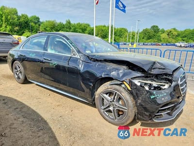 Czwarte zdjęcie samochodu z boku: 2026 MERCEDES-BENZ S 580 4MATIC VIN:W1K6G7GB3TA372121 - miniatura