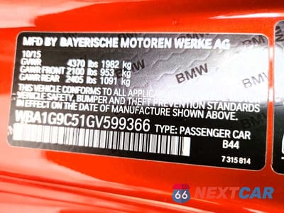 Zdjęcie 13 z 13 samochodu: 2016 BMW 228 XI SULEV VIN:WBA1G9C51GV599366 - miniatura