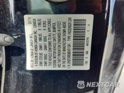 Zdjęcie 12 z 12 samochodu: 2016 HONDA CIVIC LX VIN:2HGFC4B58GH311541 - miniatura